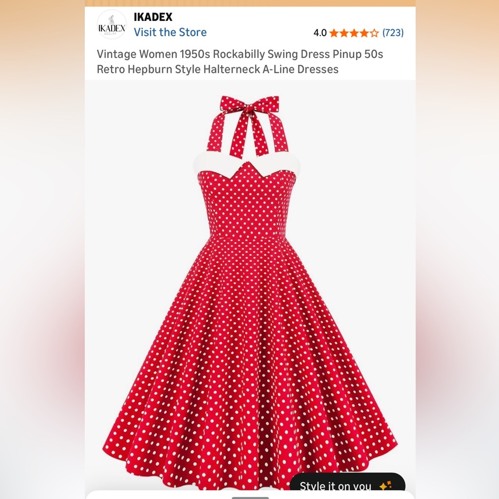 Red Polka Dot Sundress